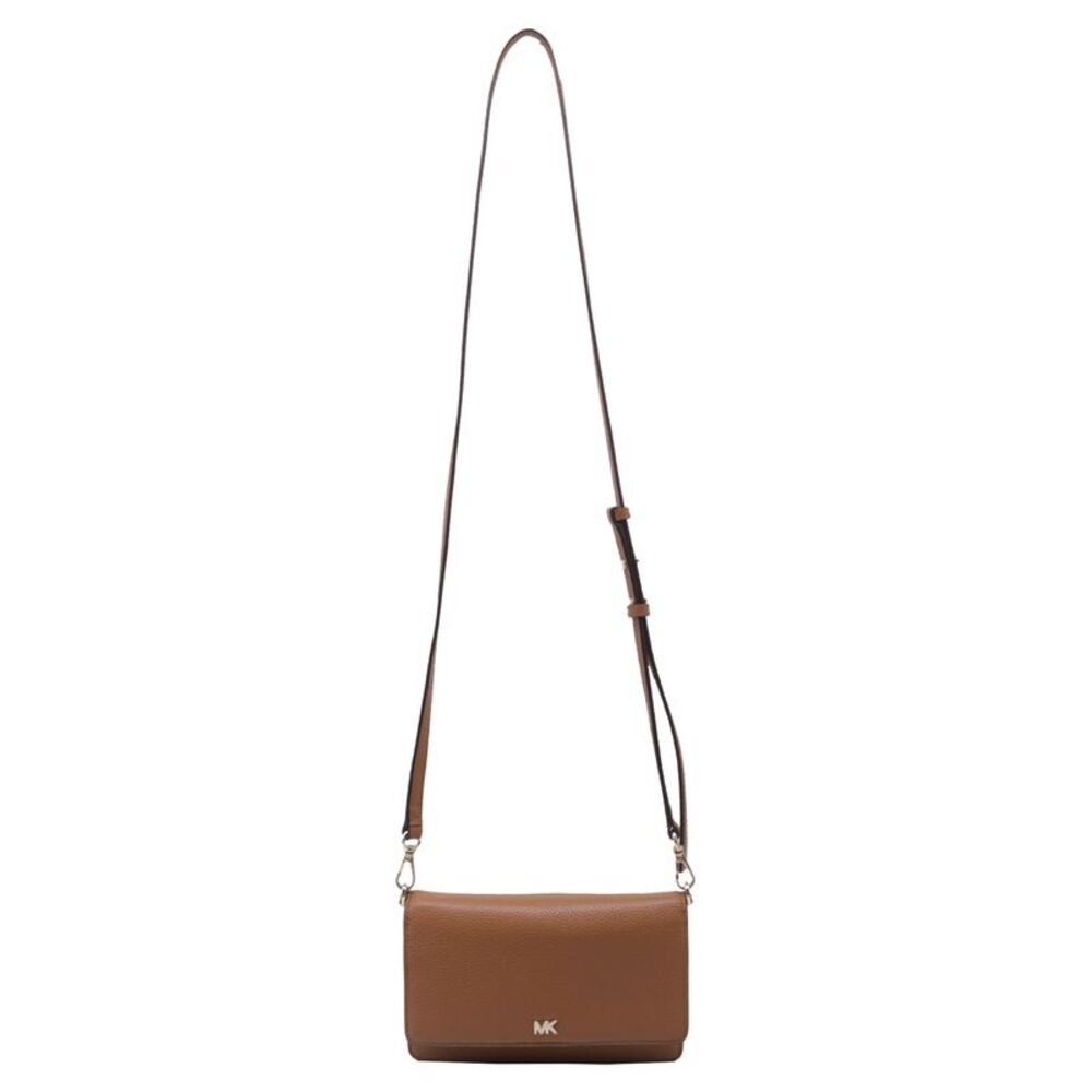 Michael Kors Jet Set Crossbody Bag in Brown Leather
